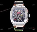 KV Factory Richard Mille Flyback Chronograph RM011-FM Titanium With Camouflage Rubber Strap